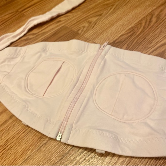 XS-L front zip hands-free pumping bra - Picture 2 of 9